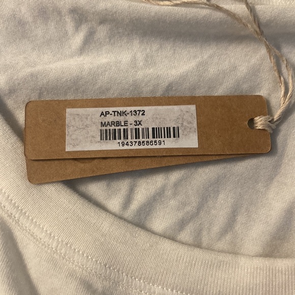 NWT SKIMS *cream* crop tank size 3 XL - Picture 6 of 11